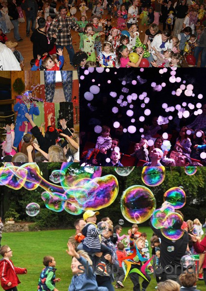 Bublinkový disco karneval s Wikim
