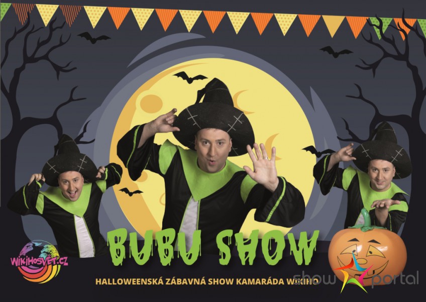 Halloweenská BUBU SHOW - Strašidelně zábavná show KAMARÁDA WIKIHO