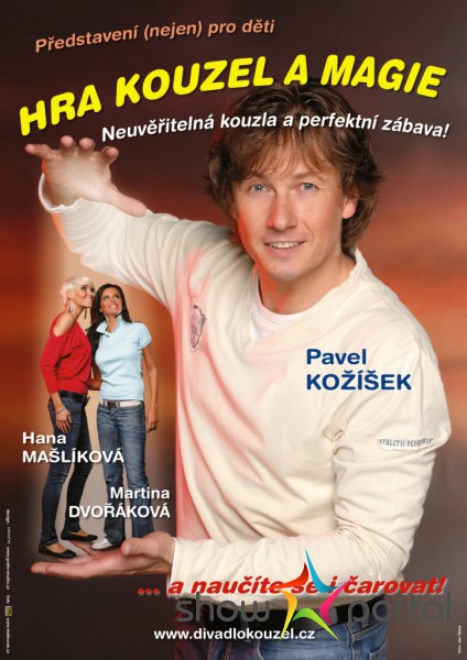 Kouzelník a iluzionista Pavel Kožíšek