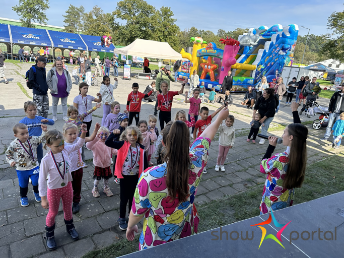 Skákací hrad - skluzavka Sea World