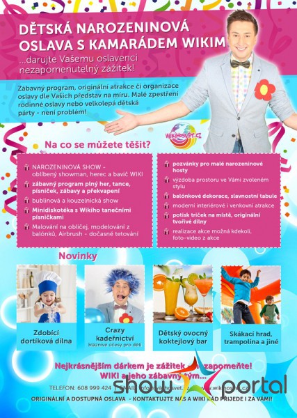 NAROZENINOVÁ PARTY S MIMONI - Nejlepší dětská oslava s kamarádem Wikim a (nejen) s Mimoni