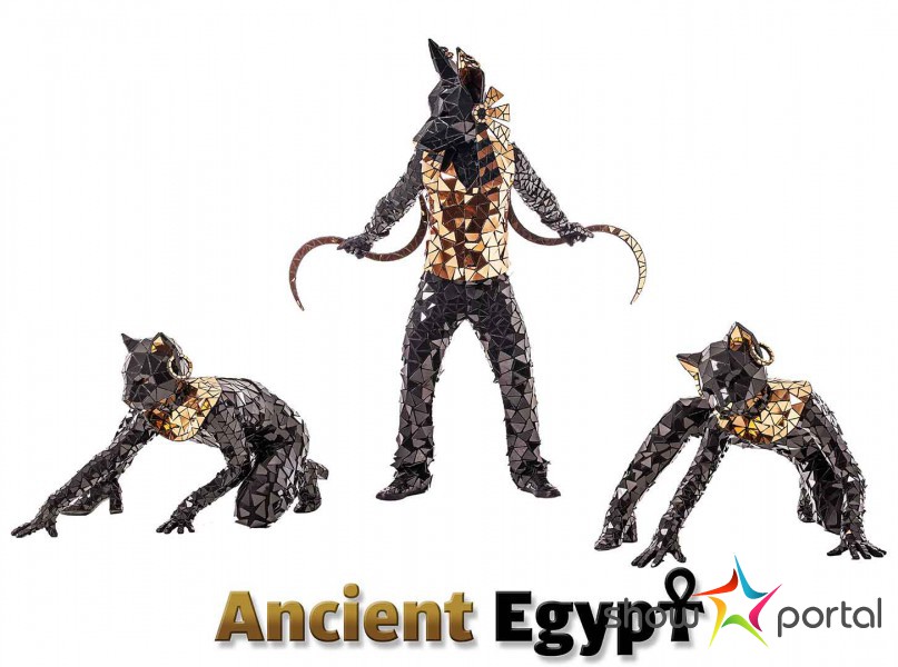 Zrcadlová zvířata Egypt - mirror animals