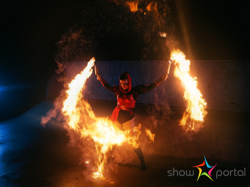 ALIATRIX | Ohnivá sólo show