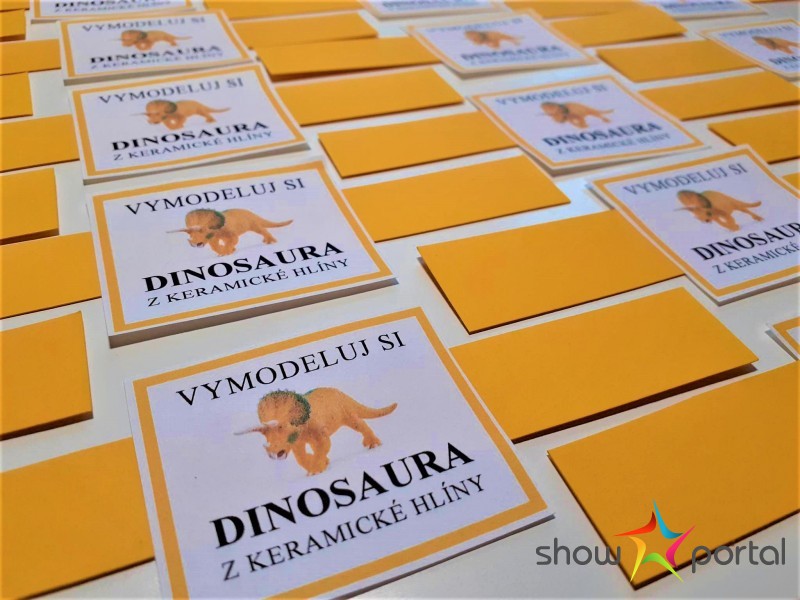 PRAVĚKÁ DÍLNIČKA A VÝROBA DINOSAURŮ Z KERAMICKÉ HLÍNY