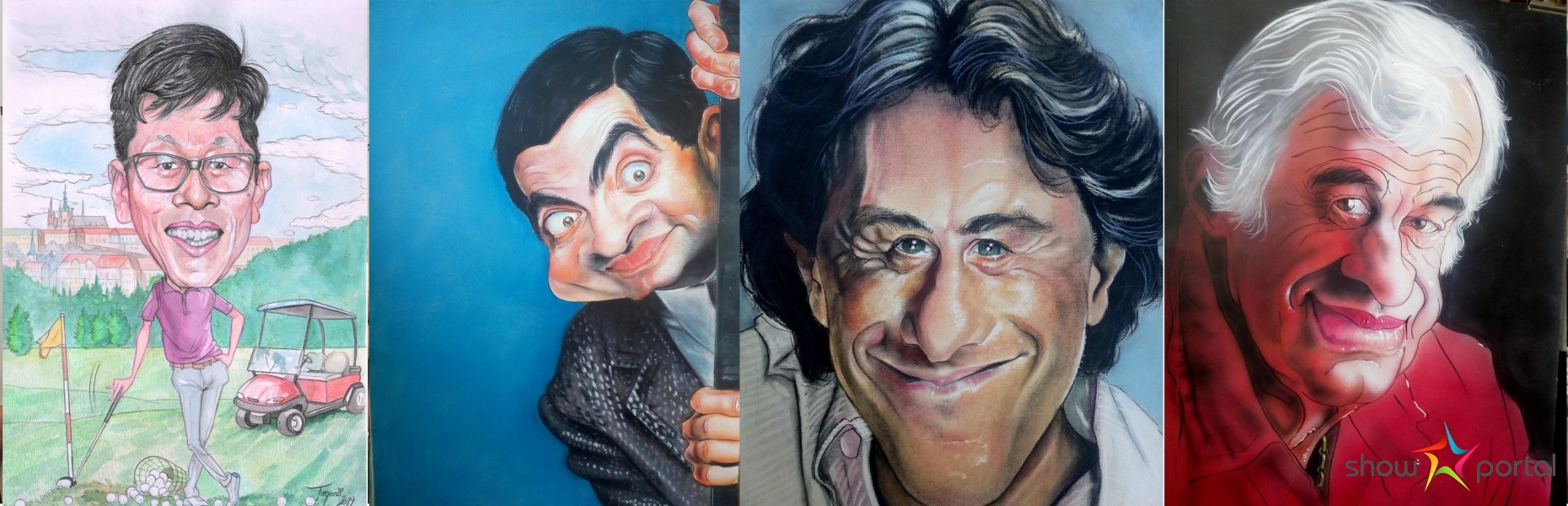 Karikaturista, rychlo-kreslíř Janko