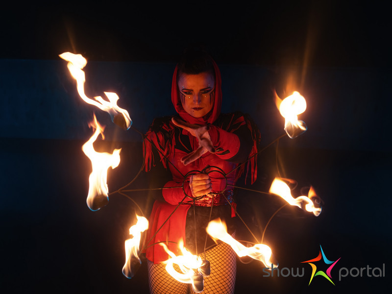 ALIATRIX | Ohnivá sólo show