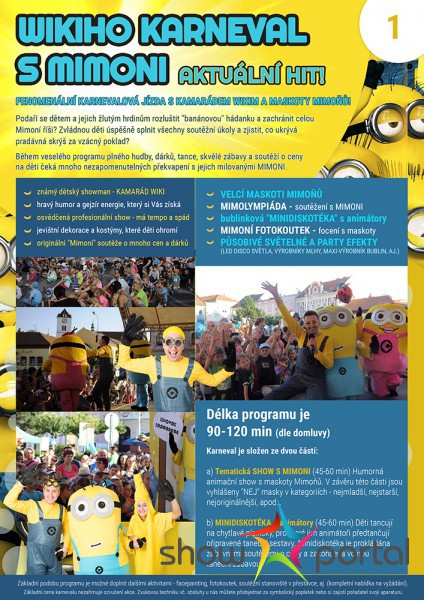 NAROZENINOVÁ PARTY S MIMONI - Nejlepší dětská oslava s kamarádem Wikim a (nejen) s Mimoni