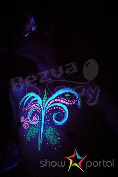 UV facepainting