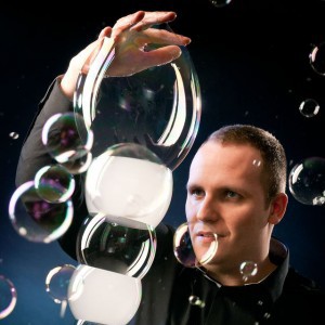 Bublinová show Matěje Kodeše