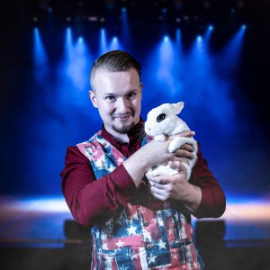Kouzelník Jakub Bílek - show s živými zvířátky