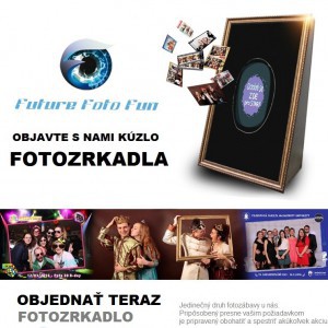 FOTOZRCADLO - SMILE BOX - JEDINÝ V ČR A SK
