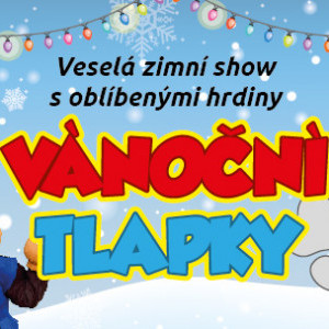 VÁNOČNÍ TLAPKY - veselá zimní show s Wikiho oblíbenými hrdiny