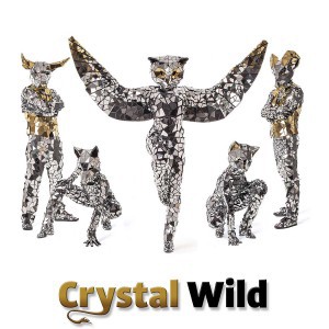 CRYSTAL WILD zrcadlová zvířata, mirror animals