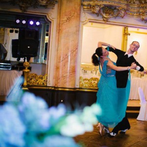 Slavnostní předtančení na ples - standardní tance