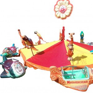 Kolotoč letadla z Madagaskaru